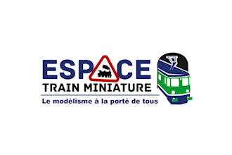 design consulting espace train miniature logo