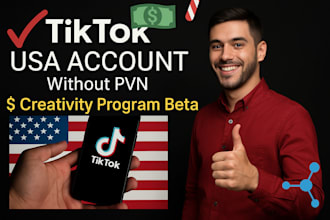make usa tiktok account without using VPN