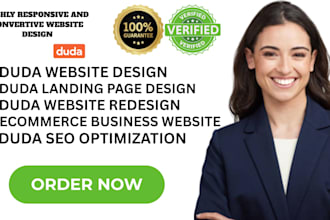 create a responsive duda website for your business