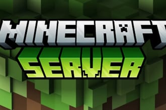 create a complete minecraft server from an idea