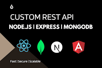 build a rest API with nodejs, express, and mongodb