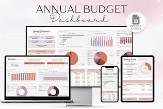create google sheet finance or budget tracker planner custom excel spreadsheet