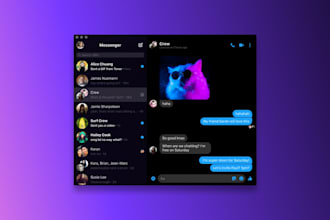 develop a dating, chat and calling app for android, ios, and web