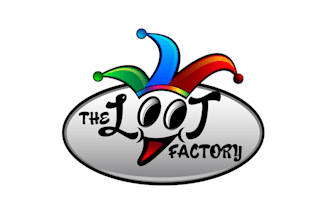 make stand out unique intelligence logo for the loot factory