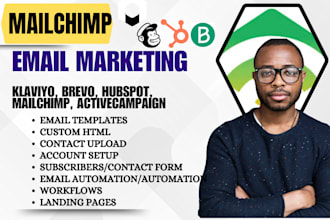 setup klaviyo brevo mailchimp hubspot active campaign email marketing manager