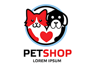 design outstanding dog, cat, or pet logo