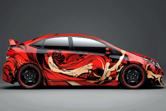 do car wrap design