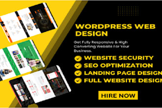 design a modern and eye catching wordpress wordpress blog to boost