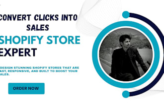 develop a custom shopify store tailored to your brand
