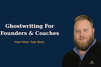 ghostwrite linkedin content for founders and coaches