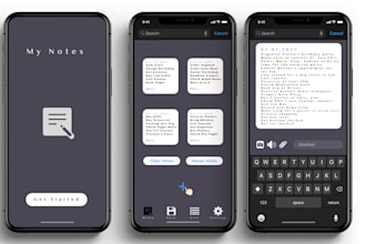 develop note taking app, notepad app, ai reminder app, task management app