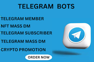 create a telegram bot for your crypto group