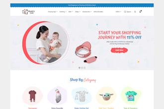 build converting shopify kid website shopify kid fashion store for kid products