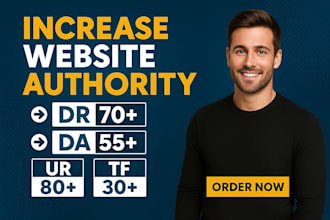 increase domain rating ahrefs dr domain authority moz da majestic tf backlinks