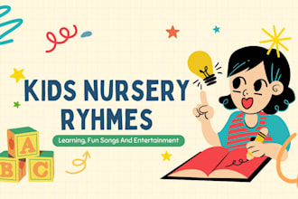 create custom kids songs, nursery rhymes, and baby music with vocals
