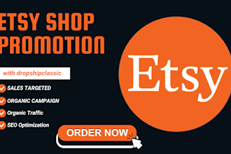 do etsy shop promotion campaigns to boost etsy sales