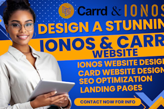 design carrd website design ionos website design carrd landing page design