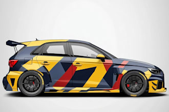 do dattractive car wrap design and vehicle wrap design