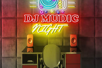 design led business neon logo, company, and neon sign