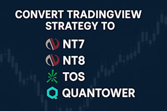 convert tradingview strategy to nt7,8, tos, quantower