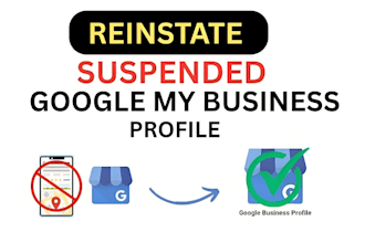 reinstate and fix suspended google my business profile
