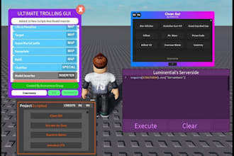develop your roblox game and create custom scripts as your expert scripter