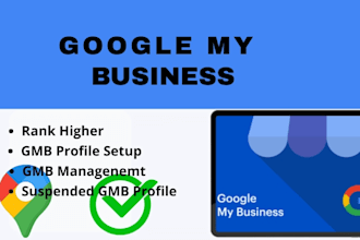 reinstate suspended google my business, fix gmb issues, rank and recover profile
