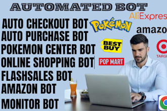 code fastest auto checkout bot, walmart bot, buying bot, sclaper bot, purchase