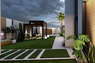 do california, florida texas 2d 3d landscape architect designer for master plans