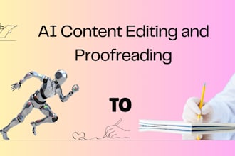 proofread edit humanize ai generated book and papers