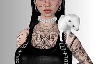 custom vrchat avatar, vrc furry, vr character nsfw anime 3d vr chat avatar unity