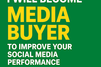 become media buyer to improve your social media performance
