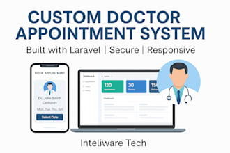 develop a complete doctor appointment booking system