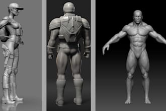 do articulated action figure flexible to model 3d action figure 3d toy 3d print