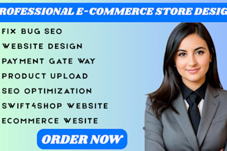 design 3dcart website shift4shop squarespace shopee prestashop shopify store