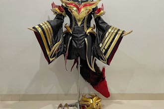 create your cosplay prop, cosplay sword, halloween mask for 3d printing