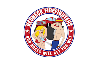 design artwork conservative fire fighters logo