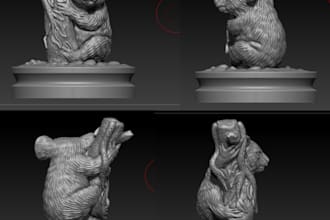 make 3d animal models for 3d printing