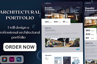 design a professional architecture portfolio or presentation with layout in PDF