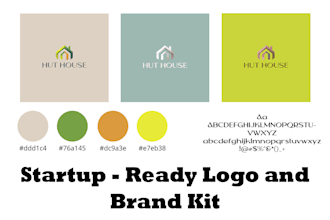 design a premium logo and brand kit tailored for startups and small businesses