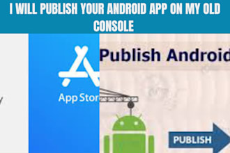 rent my old console acc for you to publish your app