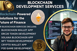 build web3 crypto wallet, p2e blockchain game with nft, defi and smart contracts