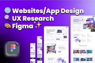 do ui ux design, website, ux research, mobile app ui ux design