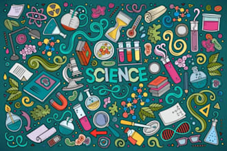 research on biology, nutrition, health, food, and plant science, lab work