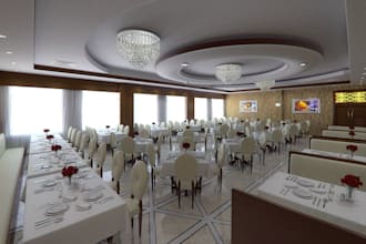 stylize 3d interior design, render luxury restaurant, cafe,bar,coffee shop,mocup