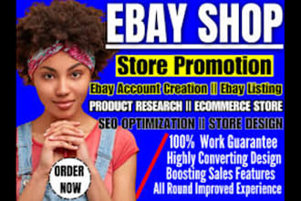 do ebay promotion, ebay product listing marketing to increase sales and rankings