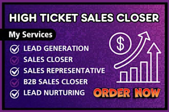 do sales closer, lead generation, b2b lead, sales representative, sales agent