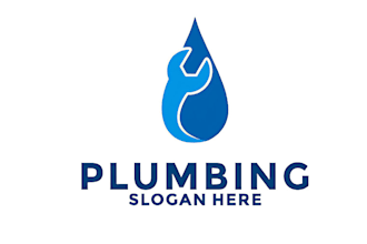 design plumber and construction logo
