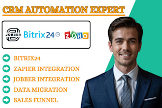 bitrix24 integration bitrix CRM robly automation lawfirm website jobber lawmatic