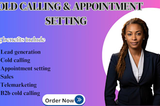 do telemarketing, cold calling and appointment setting,real estate